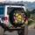 Vibrant Poppies Tulips Daisy Floral Garden - Garden Lover Home Decor Gift Spare Tire Cover - 3