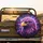 Cosmic Jewel Eagle Head Golden Beak - Wildlife Lover Gift Spare Tire Cover - 2