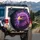 Cosmic Jewel Eagle Head Golden Beak - Wildlife Lover Gift Spare Tire Cover - 3