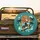 Orange Mane Lion Skateboard Aqua Sunglasses Palm Tree - Summer Urban Lifestyle Spare Tire Cover - 2