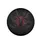 Black Spider Glowing Red Lines - Wildlife Lover Vehicle Decor Gift Spare Tire Cover - 4