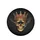 Ornate Golden Skull Crown Ruby Jewels Baroque Scrolls Gothic Filigree - Dark Fantasy Fan Gift Spare Tire Cover - 4