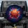 Basketball Paint Splatter Cosmic Explosion - Sports Fan Vehicle Decor Spare Tire Cover - 1