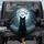 Black Cat Skeleton Charm Moon Bats - Halloween Decor for Cat Lovers Spare Tire Cover - 1
