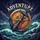 Wooden Compass Anchor Ocean Waves ADVENTURE - Outdoor Adventure Gift for Adventurers Spare Tire Cover - 6