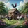 Three Realistic Chickens Rustic Chicken Coop - Farmhouse Home Decor Gift for Chicken Lover Spare Tire Cover - 6