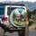 Three Realistic Chickens Rustic Chicken Coop - Farmhouse Home Decor Gift for Chicken Lover Spare Tire Cover - 3