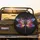 Dragonfly Iridescent Segmented Wings Blue Fuchsia Orange Yellow - Wildlife Lover Gift Spare Tire Cover - 2