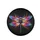 Dragonfly Iridescent Segmented Wings Blue Fuchsia Orange Yellow - Wildlife Lover Gift Spare Tire Cover - 4