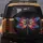 Dragonfly Iridescent Segmented Wings Blue Fuchsia Orange Yellow - Wildlife Lover Gift Spare Tire Cover - 5