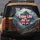 Union Jack Mountain Vista 'Enjoy Life' Text - Outdoor Explorer Gift Spare Tire Cover - 5