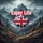 Union Jack Mountain Vista 'Enjoy Life' Text - Outdoor Explorer Gift Spare Tire Cover - 6