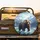 Grizzly Bear Snowy Mountain River - Wildlife Lover Gift for Bear Lover Spare Tire Cover - 2