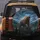 Majestic Grizzly Bear Roaring Rocky Mountain Forest Stormy Sky - Wildlife Lover Gift Spare Tire Cover - 5
