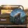 Majestic Grizzly Bear Roaring Rocky Mountain Forest Stormy Sky - Wildlife Lover Gift Spare Tire Cover - 2