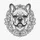 French Bulldog Head Ornate Scrollwork Custom Name - French Bulldog Lover Gift Spare Tire Cover - 6
