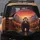 Grizzly Bear Road Autumn Trees Mountains Sunset - Wildlife Lover Gift Spare Tire Cover - 5