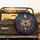 Roaring Tiger Head Natural Foliage Layered Flowers Cosmic Sky - Wildlife Gift Spare Tire Cover - 2