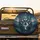 Bear Paw Wilderness Landscape with Mountain Forest and Starry Night - Wildlife Lover Gift Spare Tire Cover - 2