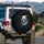 Stark White Grim Reaper Skull Halloween Party - Horror Fan Gift Spare Tire Cover - 3
