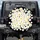 White Daisy Flowers Yellow Centers Black Background - Travel Essentials Spare Tire Cover - 1