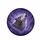 Majestic Howling Wolf Head Glowing Cosmic Purple Mists - Wildlife Adventure Gift Spare Tire Cover - 4