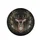 Forward-Facing Deer Head Antlers Oak Leaves Pine Branches Forest - Wildlife Lover Gift Spare Tire Cover - 4
