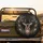 Forward-Facing Deer Head Antlers Oak Leaves Pine Branches Forest - Wildlife Lover Gift Spare Tire Cover - 2