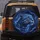 Glowing Blue Leopard Head Cosmic Vortex - Wildlife Lover Gift Spare Tire Cover - 5