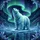Polar Bear Aurora Nebulae Stardust Icy Sky - Wildlife Lover Gift Spare Tire Cover - 6