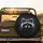 Raccoon Head Black White Fur Dark Forest Nocturnal Mist - Wildlife Lover Gift Spare Tire Cover - 2