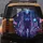 Futuristic Neon Wolf Cyberpunk Cityscape - Sci-Fi Lover Gift Spare Tire Cover - 5