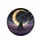 Cloaked Figure Golden Moon Lavender Field Cosmic Stars - Outdoor Adventure Gift Spare Tire Cover - 4