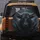 Black Bull Head Strength Symbol - Wildlife Lover Gift Spare Tire Cover - 5