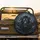 Fierce Black Lion Head Charcoal Mist - Wildlife Lover Home Decor Gift Spare Tire Cover - 2