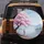 Ancient Cherry Blossom Tree Kimono Figure Lake Shore Scene - Home Decor Gift Spare Tire Cover - 5