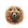Majestic Grizzly Bear Autumn Leaves Berries Branches Forest - Wildlife Lover Gift Spare Tire Cover - 4
