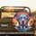 High Contrast Labrador Tropical Ocean Sunset Beach - Dog Lover Travel Gift Spare Tire Cover - 2