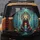 Meditating Brown Bear Chakra Celestial Mandala Forest - Yoga Gift for Nature Lover Spare Tire Cover - 5
