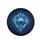 Ornate Futuristic Glowing Blue Cross Rays Celestial Nebulae Starlight - Spiritual Lifestyle Gift Spare Tire Cover - 4