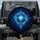 Ornate Futuristic Glowing Blue Cross Rays Celestial Nebulae Starlight - Spiritual Lifestyle Gift Spare Tire Cover - 1