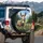 Donkeys Mountain Wildflower Valley - Farmhouse Decor Gift Spare Tire Cover - 3