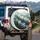 Misty Evergreen Mountain Forest - Outdoor Adventure Travel Gift Spare Tire Cover - 3