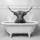 Shaggy Highland Cow Clawfoot Tub - Farmhouse Decor Gift for Cow Lover Spare Tire Cover - 6