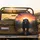 Black Bear Wilderness Sunset Road - Outdoor Adventure Gift Spare Tire Cover - 2