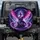 Purple Dragon Pink Wing Stone - Mythical Creature Decor for Dragon Lover Spare Tire Cover - 1