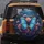 Morpho Blue Butterfly Floral Meadow - Nature Lover Gift for Butterfly Fans Spare Tire Cover - 5