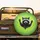 Waving Raccoon Neon Green Sunglasses Black T-Shirt - Wildlife Lover Gift Spare Tire Cover - 2