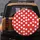 Red White Polka Dots - Year-Round Auto Decor Gift and Vehicle Accessory for Polka Dot Lovers Spare Tire Cover - 5