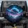 Glowing Alien Planet Aurora Cosmic Mountain Adventurer – Sci-Fi Fan Travel Essentials Spare Tire Cover - 1